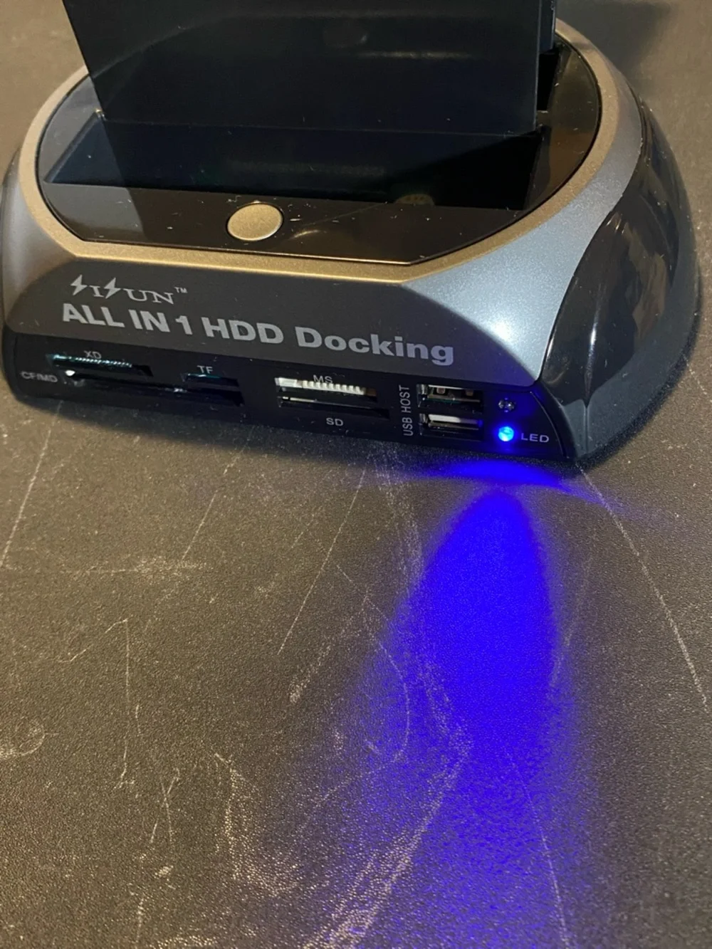 All In 1 HDD Docking Station - Gray